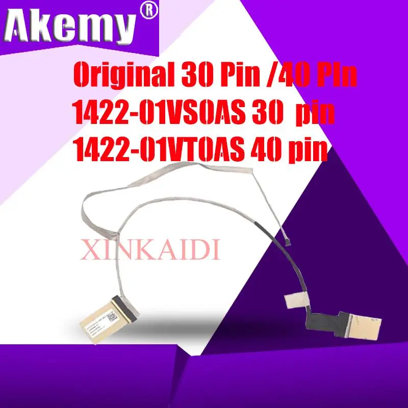 New Laptop notebook LVDS EDP cable for Asus X550J X550JK X550JD X550JF X550JX K550J W50J FX50J A550J X550JD-1A LCD EDP
New Laptop notebook LVDS EDP cable for Asus X550J X550JK X550JD X550JF X550JX K550J W50J FX50J A550J X550JD-1A LCD EDP