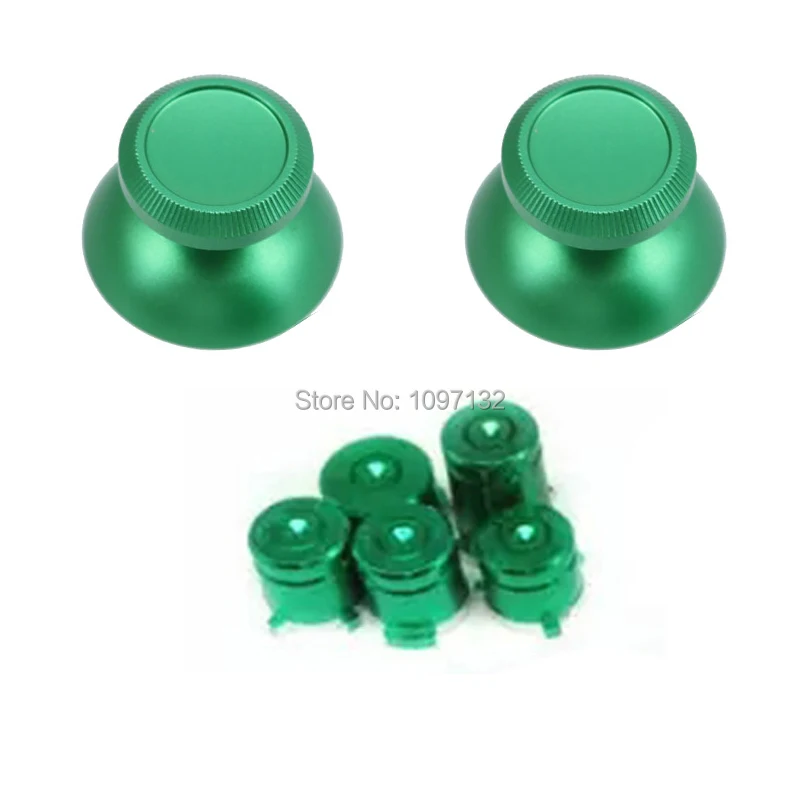 Aluminium Alloy Metal Joystick Mushroom Caps 9mm Bullet Shape Button set for Xbox Onexboone Controller Gamepad (9)