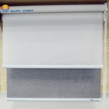 EWAY CASA 100% Blackout Shadow Double Roller blinds Day&Night Roller Shades Window blinds Bedroom Office Blinds No.RB_DN Series
EWAY CASA 100% Blackout Shadow Double Roller blinds Day&Night Roller Shades Window blinds Bedroom Office Blinds No.RB_DN Series