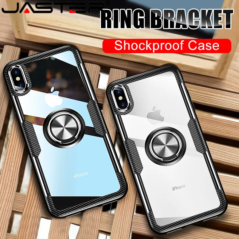 JASTER Shockproof Soft Holder Case On The For iphone X XR XS Max Full Cover For iphone 6 6s 7 8 PLus Magnetic Ring Bracket Case
JASTER Shockproof Soft Holder Case On The For iphone X XR XS Max Full Cover For iphone 6 6s 7 8 PLus Magnetic Ring Bracket Case