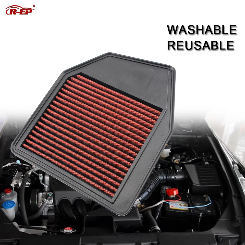 R-EP High Power Replacement Panel Air Filter Fits for Honda Crosstour Accord 2.4L OEM 17220R40A00 Washable Reusable
R-EP High Power Replacement Panel Air Filter Fits for Honda Crosstour Accord 2.4L OEM 17220R40A00 Washable Reusable