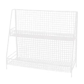1 pc Storage Rack Wrought Iron Multifunction 2 Tier Desktop Organizer Display Stand Cosmetic Shelf for Kitchen Bathroom Bedroom
1 pc Storage Rack Wrought Iron Multifunction 2 Tier Desktop Organizer Display Stand Cosmetic Shelf for Kitchen Bathroom Bedroom