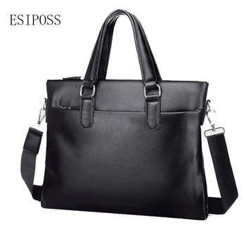 2019 Fashion male briefcase Genuine Leather vintage men's plain messenger bag casual Cowhide men Business bag crossbody bag
2019 Fashion male briefcase Genuine Leather vintage men's plain messenger bag casual Cowhide men Business bag crossbody bag