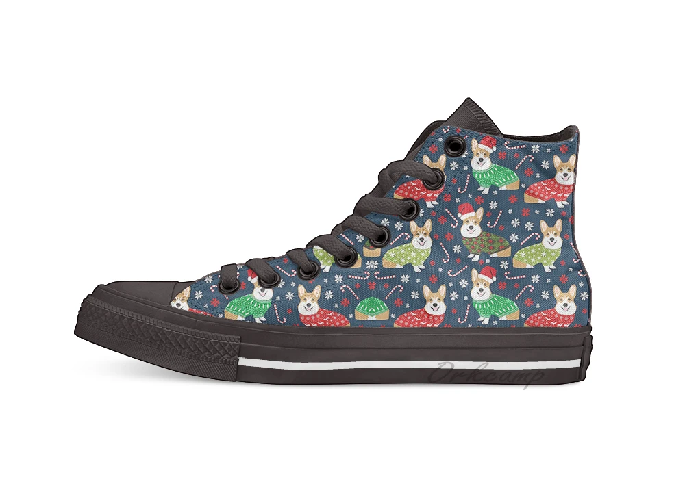 Corgi welsh corgi christmas sweater santa hat dog gifts breeds High Top Canvas Custom Shoes flat Casual shoes Drop Shipping
Corgi welsh corgi christmas sweater santa hat dog gifts breeds High Top Canvas Custom Shoes flat Casual shoes Drop Shipping
