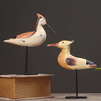 Exquisite Resin Bird Figurine Ornaments Creative Home Decor Bird Ornament New Handicraft Wood Birds Dekorasyon Home Decoration
Exquisite Resin Bird Figurine Ornaments Creative Home Decor Bird Ornament New Handicraft Wood Birds Dekorasyon Home Decoration
