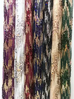 Embroidery French Net Lace Fabric High Quality 3D Handmade Sequins Tulle Lace African Lace Fabric for Nigerian Party Dress
Embroidery French Net Lace Fabric High Quality 3D Handmade Sequins Tulle Lace African Lace Fabric for Nigerian Party Dress