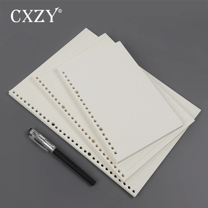 CXZY A5 B5 Loose Leaf Page Refill Spiral 20 26 holes dotted grid blank Notebook Paper Planner sketch bullet diary filofax 4B832
CXZY A5 B5 Loose Leaf Page Refill Spiral 20 26 holes dotted grid blank Notebook Paper Planner sketch bullet diary filofax 4B832