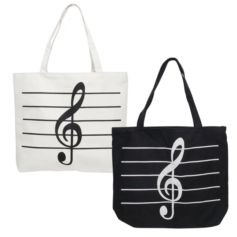 THINKTHENDO Casual Canvas Musical Note Tote Shopping Shoulder Bag Girl/Boy Handbag Satchel
THINKTHENDO Casual Canvas Musical Note Tote Shopping Shoulder Bag Girl/Boy Handbag Satchel