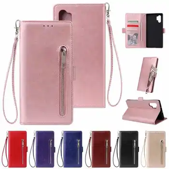 Leather Wallet Case For Iphone 5.8 6.1 6.5 inch 2019 For Samsung Note 10 Pro Zipper Frame ID Card Slot Holder Flip Cover 50pcs
Leather Wallet Case For Iphone 5.8 6.1 6.5 inch 2019 For Samsung Note 10 Pro Zipper Frame ID Card Slot Holder Flip Cover 50pcs