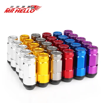 New Racing 20Pcs Set Composite Nut Anti Theft Alloy Aluminum Lock Wheel Lug Nut Bolt M12x1.5 M12x1.25
New Racing 20Pcs Set Composite Nut Anti Theft Alloy Aluminum Lock Wheel Lug Nut Bolt M12x1.5 M12x1.25