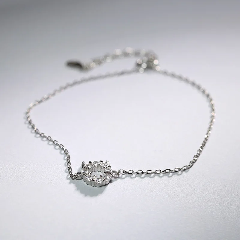 100% Authentic 925 Sterling Silver Charm Bracelets Simple Mini Cubic Zirconia Little Devil Bracelets For Women Silver Jewelry
100% Authentic 925 Sterling Silver Charm Bracelets Simple Mini Cubic Zirconia Little Devil Bracelets For Women Silver Jewelry