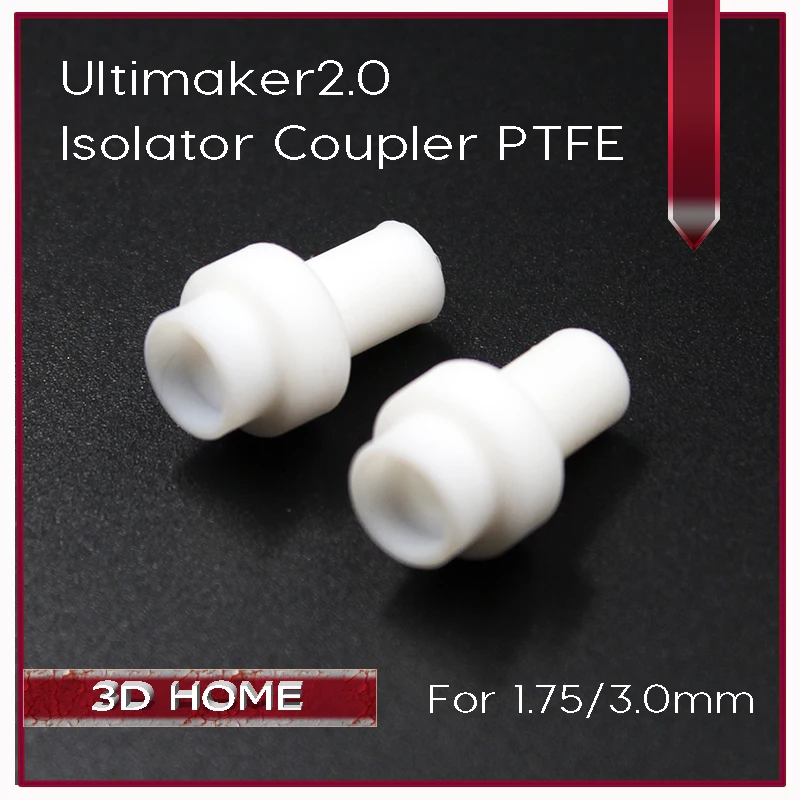 10Pcs Ultimaker 2 UM2 Hot End Isolator Coupler PTFE Inner Sleeve For 1.75mm 3mm Filament High Quality
10Pcs Ultimaker 2 UM2 Hot End Isolator Coupler PTFE Inner Sleeve For 1.75mm 3mm Filament High Quality