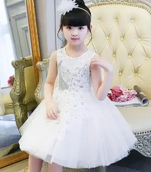 2018 summer Lace white/gray Ball Gown Flower Girl Dress First Communion Dresses For Girls vestidos de comunion Princess Dresses
2018 summer Lace white/gray Ball Gown Flower Girl Dress First Communion Dresses For Girls vestidos de comunion Princess Dresses