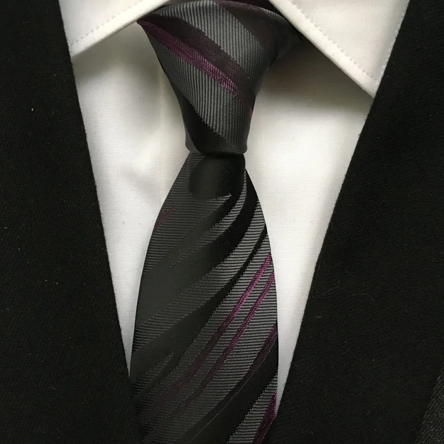 Последняя мода тонкий галстук мужской высокого уровня уникальный полосатый Gravata