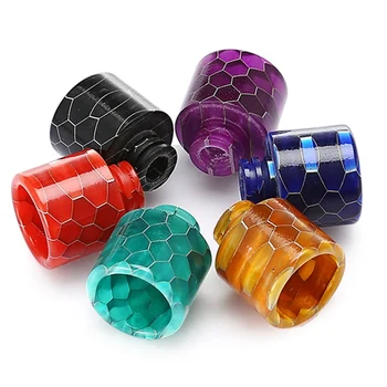 Safe Healthy 6 Colors Snakeskin Resin Drip Tip For 510 Caliber Atomizer Electronic Cigarette Nozzle Vape Mouthpiece
Safe Healthy 6 Colors Snakeskin Resin Drip Tip For 510 Caliber Atomizer Electronic Cigarette Nozzle Vape Mouthpiece