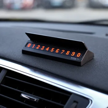 TITA MINI car stop sign hidden creative mobile phone number plate bcase temporary car assistant card car accessories
TITA MINI car stop sign hidden creative mobile phone number plate bcase temporary car assistant card car accessories