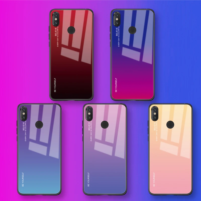 Gradient Tempered Glass Case For Xiaomi Mi 6 6X Mi6 Mi6X Redmi 6 Pro 6pro Redmi6 Note 6Pro Note6 Pro Colorful Luxury Cover Shell
Gradient Tempered Glass Case For Xiaomi Mi 6 6X Mi6 Mi6X Redmi 6 Pro 6pro Redmi6 Note 6Pro Note6 Pro Colorful Luxury Cover Shell