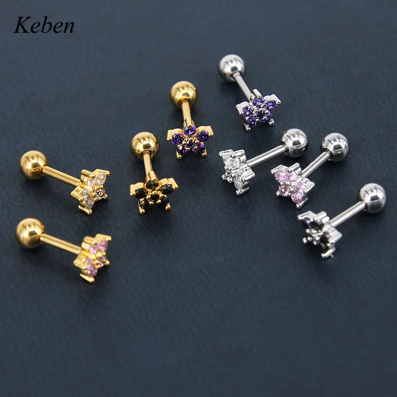 1pcs nose ring Cubic Zirconia Flower Cartilage Earring Helix Piercing Conch Rook Tragus Stud Ear Piercing Body Jewelry
1pcs nose ring Cubic Zirconia Flower Cartilage Earring Helix Piercing Conch Rook Tragus Stud Ear Piercing Body Jewelry