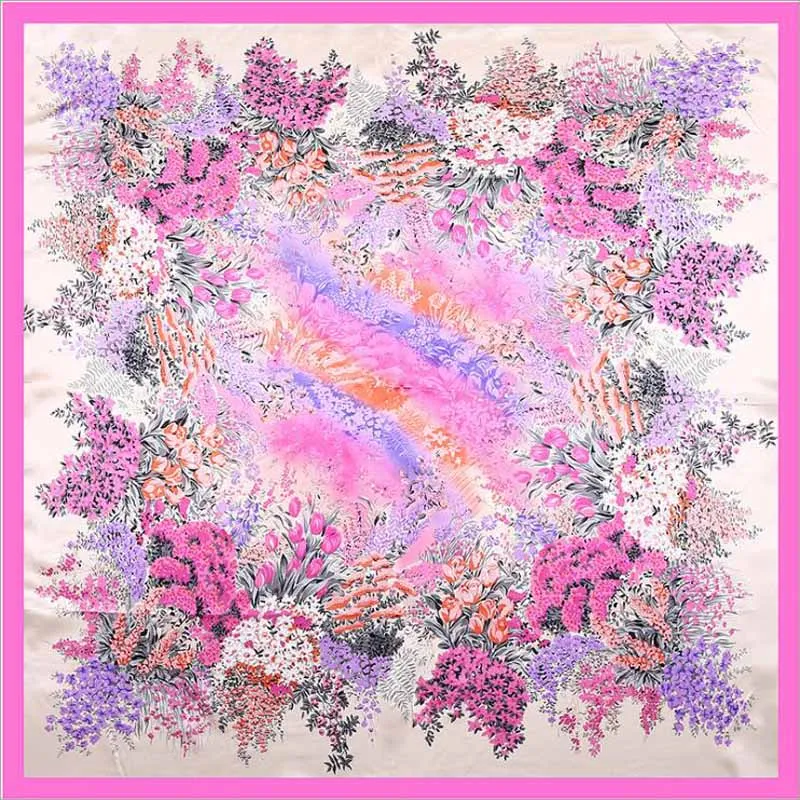 bandana hijab Women Scarf Satin Print Square Scarf Lady's Simulation Luxury Brand Silk Scarf Spring and Summer Sunscreen Shawl
bandana hijab Women Scarf Satin Print Square Scarf Lady's Simulation Luxury Brand Silk Scarf Spring and Summer Sunscreen Shawl