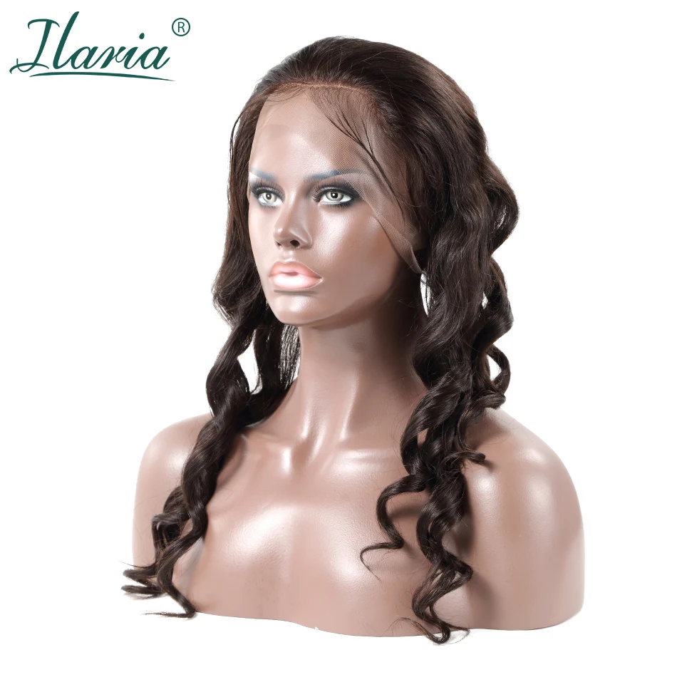ILARIA HAIR Brazilian Remy Human Hair 360 Lace Frontal Closure Loose Wave With Baby Hair Around Pre-Plucked Natural Hairline
ILARIA HAIR Brazilian Remy Human Hair 360 Lace Frontal Closure Loose Wave With Baby Hair Around Pre-Plucked Natural Hairline