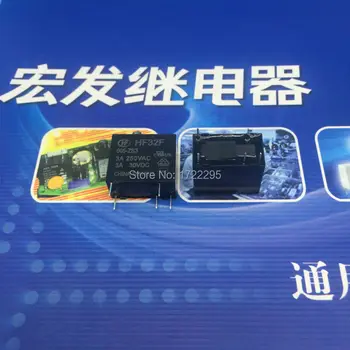 FREE SHIPPING 50PCS HF32F-5V-ZS3 5 feet JZC-32F-005-ZS3 3A 250VAC/30VDC SUBMINIATURE INTERMEDIATE POWER RELAY
FREE SHIPPING 50PCS HF32F-5V-ZS3 5 feet JZC-32F-005-ZS3 3A 250VAC/30VDC SUBMINIATURE INTERMEDIATE POWER RELAY