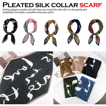 Soft 1PC Crumple Silk Small Neck Scarf Comfortable Foulard Airline Hostess Square Handkerchief Crinkle Dot Print Bandana
Soft 1PC Crumple Silk Small Neck Scarf Comfortable Foulard Airline Hostess Square Handkerchief Crinkle Dot Print Bandana