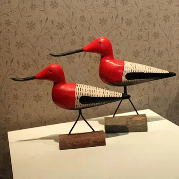 2pcs/set Wooden Seabird Figurines Creative Wedding Decoration Gift Love Birds Ornament Porch Decoration
2pcs/set Wooden Seabird Figurines Creative Wedding Decoration Gift Love Birds Ornament Porch Decoration