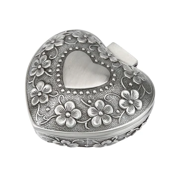 Vintage Antique Flower Carved Metal Jewelry Box Trinket Storage Case Makeup Organizer Gift Box Jewelry Storage Organizer
Vintage Antique Flower Carved Metal Jewelry Box Trinket Storage Case Makeup Organizer Gift Box Jewelry Storage Organizer