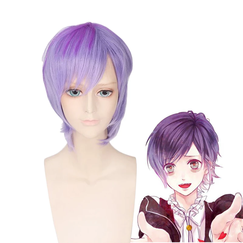 Anime Diabolik Lovers Sakamaki Kanato Wig Cosplay Costume Men Short Heat Resistant Synthetic Hair Halloween Party Role Play Wigs
Anime Diabolik Lovers Sakamaki Kanato Wig Cosplay Costume Men Short Heat Resistant Synthetic Hair Halloween Party Role Play Wigs