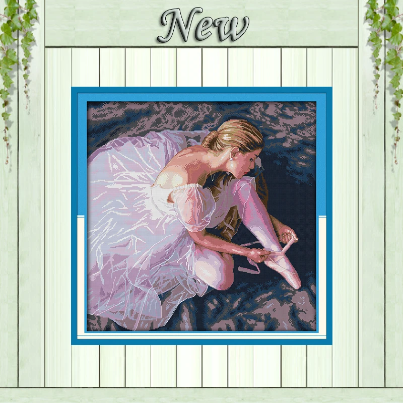 Ballerina girl beauty dance painting counted print on canvas 14CT 11CT unfinished DMC Cross Stitch kit Needlework Set Embroidery
Ballerina girl beauty dance painting counted print on canvas 14CT 11CT unfinished DMC Cross Stitch kit Needlework Set Embroidery