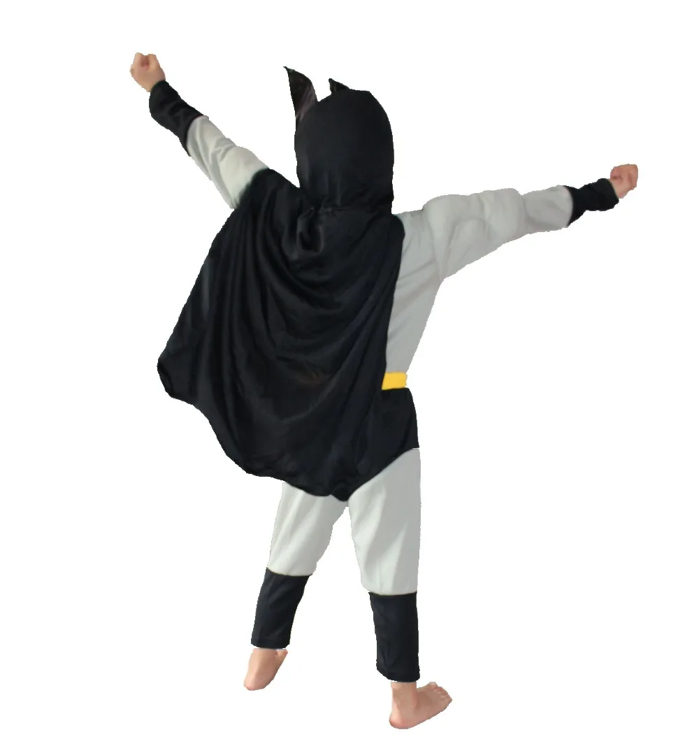 

Gray And black 3-7 years Party Kids Comic Muscle Halloween Costume,Boy roll play clothing Long sleeve T-shirt