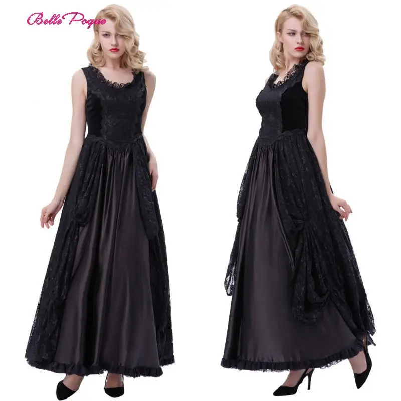 Belle Poque Medieval Victorian Dresses Womens Luxury Sexy Lace Gothic Velvet Evening Princess Party Floor Length Long Maxi Dress
Belle Poque Medieval Victorian Dresses Womens Luxury Sexy Lace Gothic Velvet Evening Princess Party Floor Length Long Maxi Dress