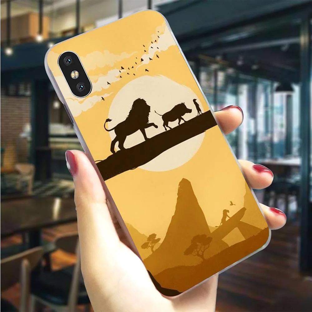 Plastic Phone Cover for iPhone 6 Plus Lion King Case for iPhone Xs Max Cases 7 8 Plus 5 X XR 6S 5S SE
Plastic Phone Cover for iPhone 6 Plus Lion King Case for iPhone Xs Max Cases 7 8 Plus 5 X XR 6S 5S SE
