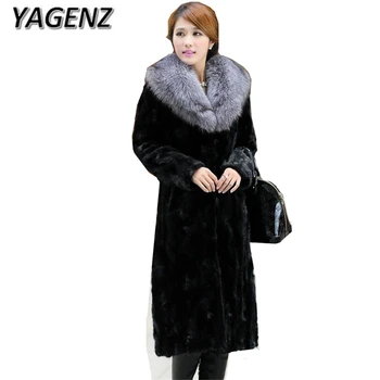 YAGENZ 2019 Winter Faux Fur Jacket Women Coat Korean Slim Faux Fox Fur Long Outwears Coats Large size Warm Thick Female Coat 6XL
YAGENZ 2019 Winter Faux Fur Jacket Women Coat Korean Slim Faux Fox Fur Long Outwears Coats Large size Warm Thick Female Coat 6XL