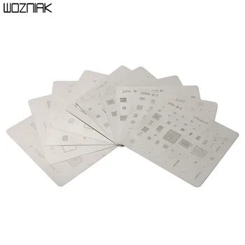 12PCS Motherboard IC Chip Ball Soldering Net Steel Plate for iPhone X 8 8plus 7 Plus 7 6s 6 5s 5c 5 SE Main Board CPU Repair Too
12PCS Motherboard IC Chip Ball Soldering Net Steel Plate for iPhone X 8 8plus 7 Plus 7 6s 6 5s 5c 5 SE Main Board CPU Repair Too