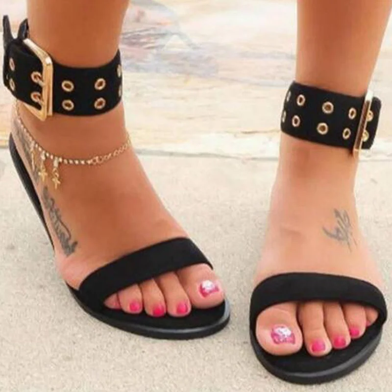 New Fashion Summer Women Ladies Ankle Belts Buckles Strap Hollow Out Open Toe Lady Flat Casual Rome Gladiator Sandals Shoes A775
New Fashion Summer Women Ladies Ankle Belts Buckles Strap Hollow Out Open Toe Lady Flat Casual Rome Gladiator Sandals Shoes A775