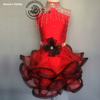 Competition Latin Cha-Cha dress .high quality Latin Dance Dress girl Professional Latin Skirt Samba Dance Latin Salsa Dresses
Competition Latin Cha-Cha dress .high quality Latin Dance Dress girl Professional Latin Skirt Samba Dance Latin Salsa Dresses