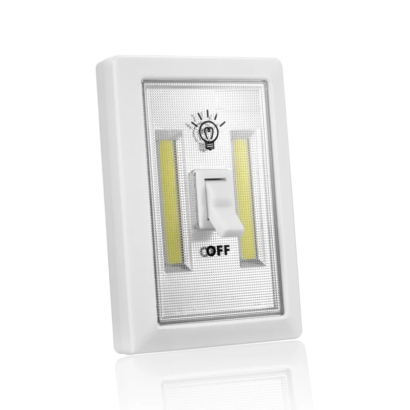 Ultra Bright Magnetic Mini COB LED Wall Light Night Lights Camp Lamp Battery Operated with Switch Magic Tape for Garage Closet
Ultra Bright Magnetic Mini COB LED Wall Light Night Lights Camp Lamp Battery Operated with Switch Magic Tape for Garage Closet