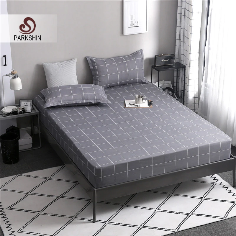 Parkshin 1PCS Gray Mans Bed Sheets On Elastic Band With Rubber Sheet Mattress Covers Double Queen Fitted Sheet Single Bed 1.0
Parkshin 1PCS Gray Mans Bed Sheets On Elastic Band With Rubber Sheet Mattress Covers Double Queen Fitted Sheet Single Bed 1.0