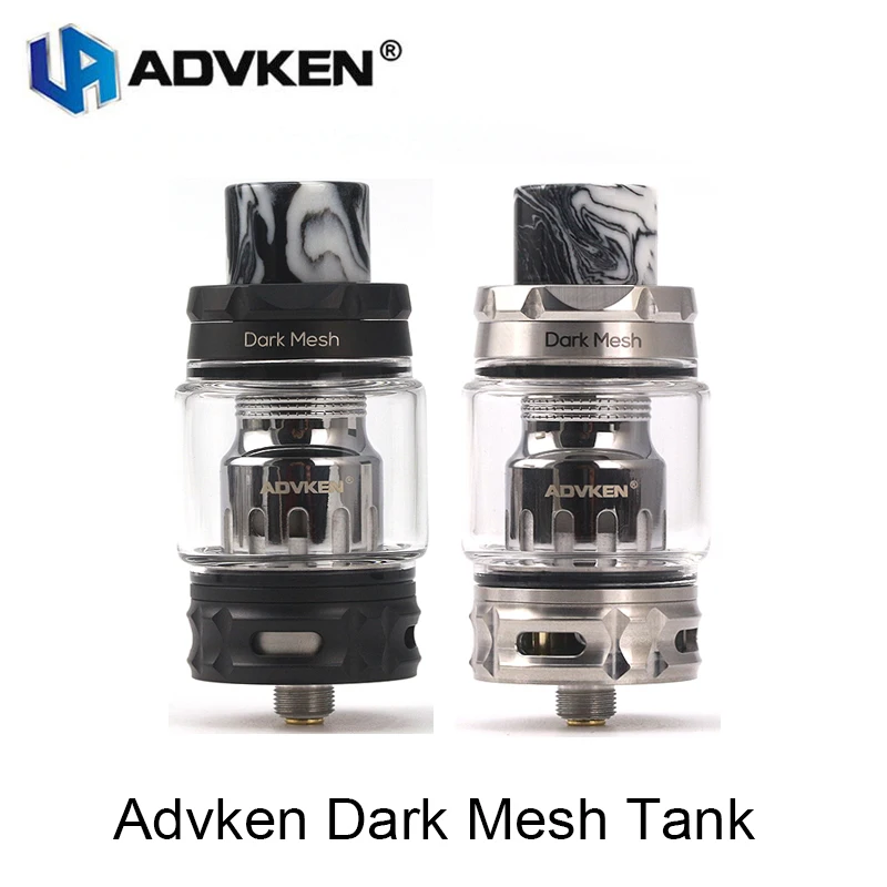 Original Advken Dark Mesh Tank 5ml/6ml Top Slide Filling Atomizer With Single/Triple Mesh Coil 0.15ohm E Cigarette Vape Tank
Original Advken Dark Mesh Tank 5ml/6ml Top Slide Filling Atomizer With Single/Triple Mesh Coil 0.15ohm E Cigarette Vape Tank