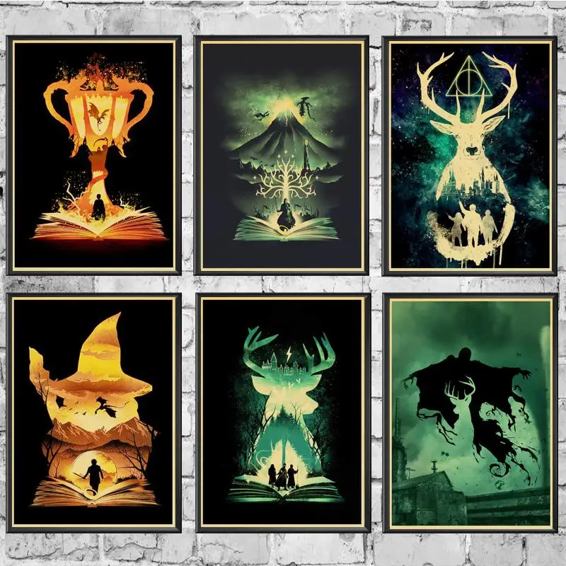 The Magic Fantastic Beasts of Harry Potter Lord Of The Rings Alice Vintage Posters And Prints For Living Room Home Decor
The Magic Fantastic Beasts of Harry Potter Lord Of The Rings Alice Vintage Posters And Prints For Living Room Home Decor