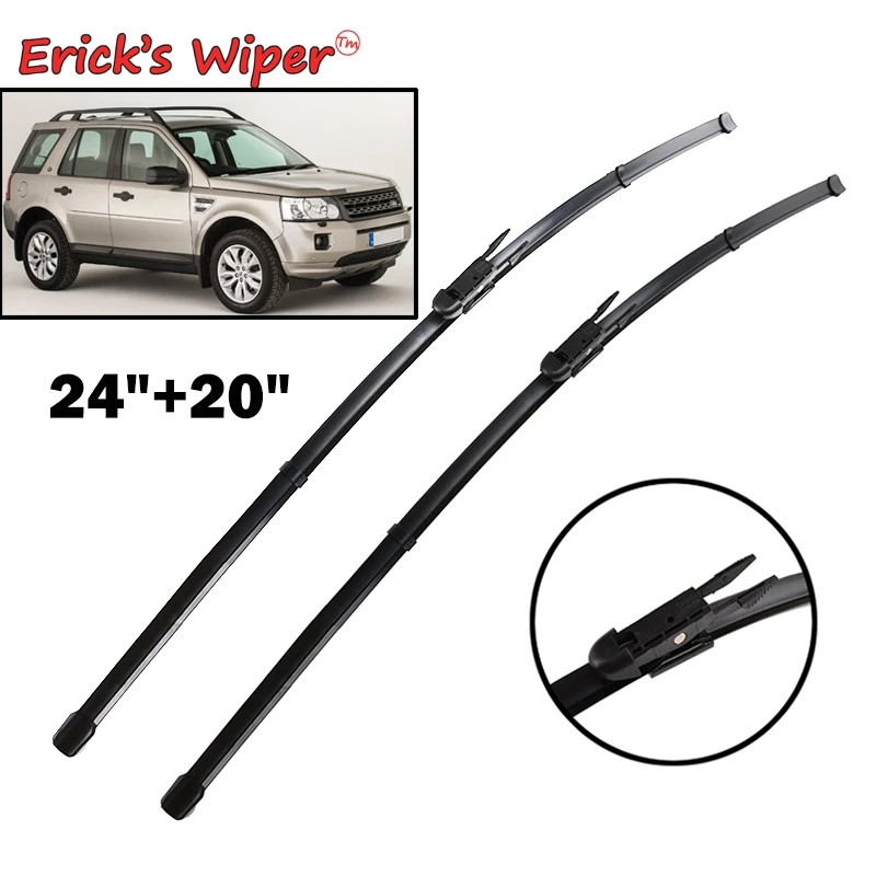 Erick's Wiper Front Wiper Blades For Land Rover Freelander 2 LR2 2006-2014 Windshield Windscreen Front Window 24"+20"
Erick's Wiper Front Wiper Blades For Land Rover Freelander 2 LR2 2006-2014 Windshield Windscreen Front Window 24"+20"