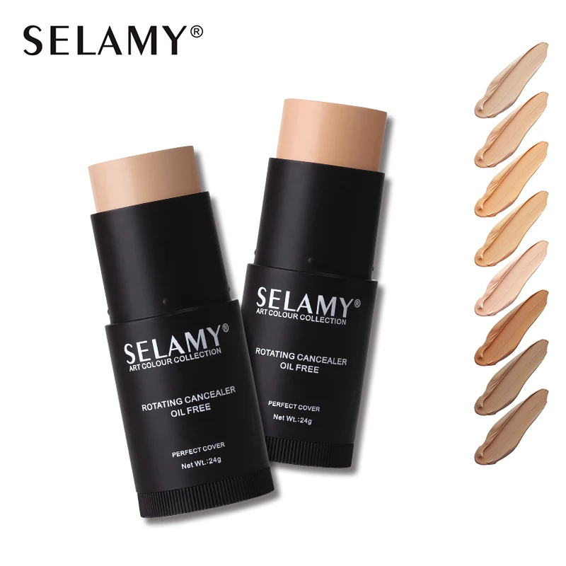 8 Colors Rotating Cream Concealer Foundation Stick Oil Free Perfect Coverage Bronzer Contour Concealing 3D Face Base Makeup
8 Colors Rotating Cream Concealer Foundation Stick Oil Free Perfect Coverage Bronzer Contour Concealing 3D Face Base Makeup