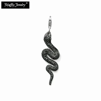 Black Snake Charm Pendant,Thomas Club Good Jewelry For Women,2017 Ts Gift In 925 Sterling Silver Fit Bag Bracelet,Super Deal
Black Snake Charm Pendant,Thomas Club Good Jewelry For Women,2017 Ts Gift In 925 Sterling Silver Fit Bag Bracelet,Super Deal