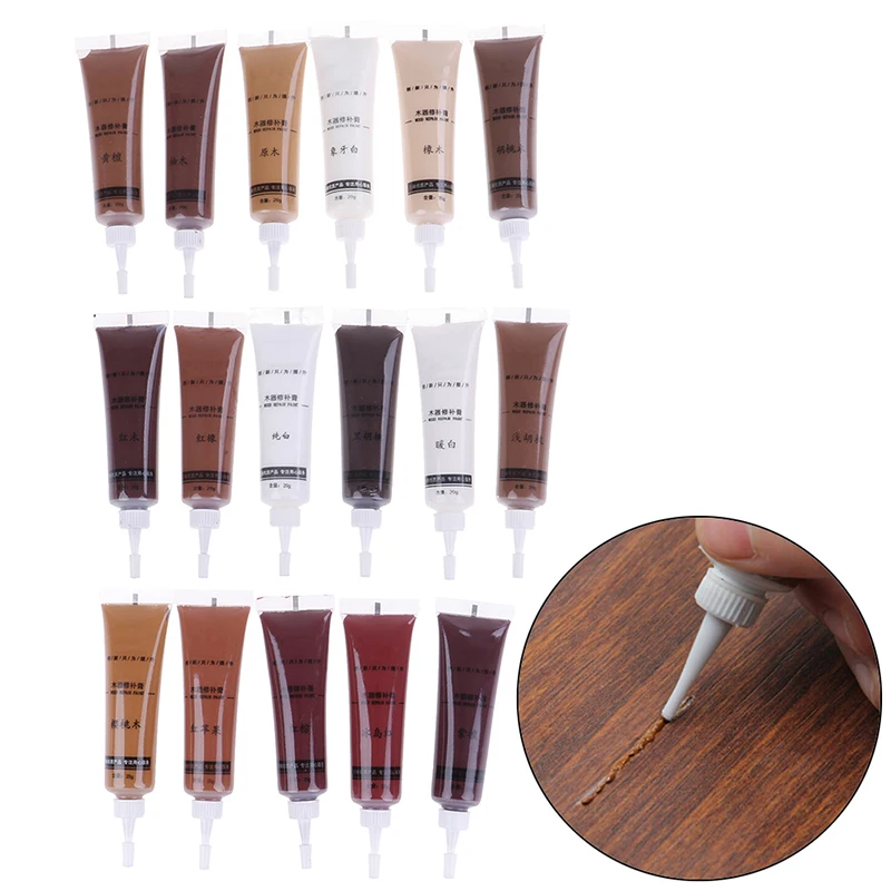 2PCS Wood Furniture Refinishing Paste Wood Floor Scratch Fast Remover Repair Paint 17 Colors Wax For Furniture 20g
2PCS Wood Furniture Refinishing Paste Wood Floor Scratch Fast Remover Repair Paint 17 Colors Wax For Furniture 20g