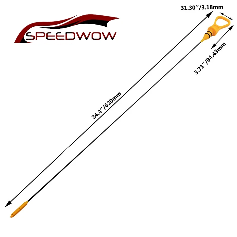 SPEEDWOW 620mm Engine Oil Dipstick Automatic Auto Fluid Level Dipstick Tool Fit For 2002-2006 For BMW For MINI Cooper S R52 R53
SPEEDWOW 620mm Engine Oil Dipstick Automatic Auto Fluid Level Dipstick Tool Fit For 2002-2006 For BMW For MINI Cooper S R52 R53