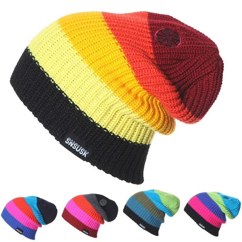 Multicolor Men Women Keep Warming Knitting Sports Winter Hiking Hat Comfortable Snowboard Hat Running Hiking Cap Unisex
Multicolor Men Women Keep Warming Knitting Sports Winter Hiking Hat Comfortable Snowboard Hat Running Hiking Cap Unisex