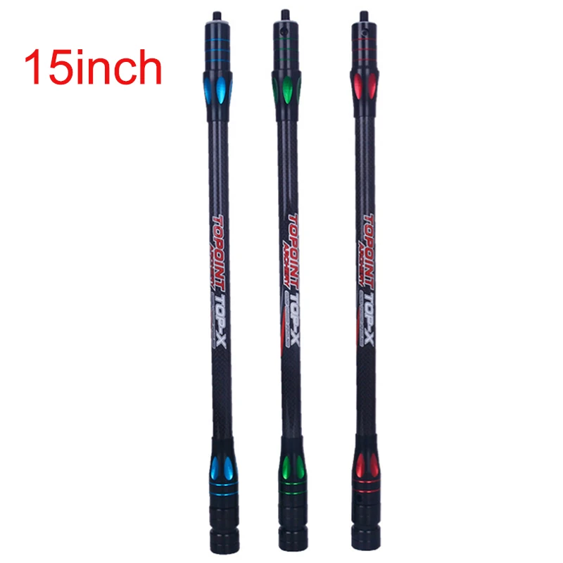 15 inch Archery Balance Rod Side Rod Compound Recurve Bow Stabilizer Bar Disconnect Damping Bow Adapter Carbon Dampener Weight
15 inch Archery Balance Rod Side Rod Compound Recurve Bow Stabilizer Bar Disconnect Damping Bow Adapter Carbon Dampener Weight