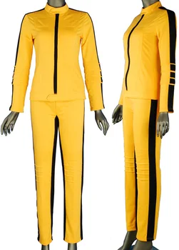 Kill Bill the Bride Yellow Suit Outfit Jacket Halloween Cosplay Costume Women Girls Adults
Kill Bill the Bride Yellow Suit Outfit Jacket Halloween Cosplay Costume Women Girls Adults