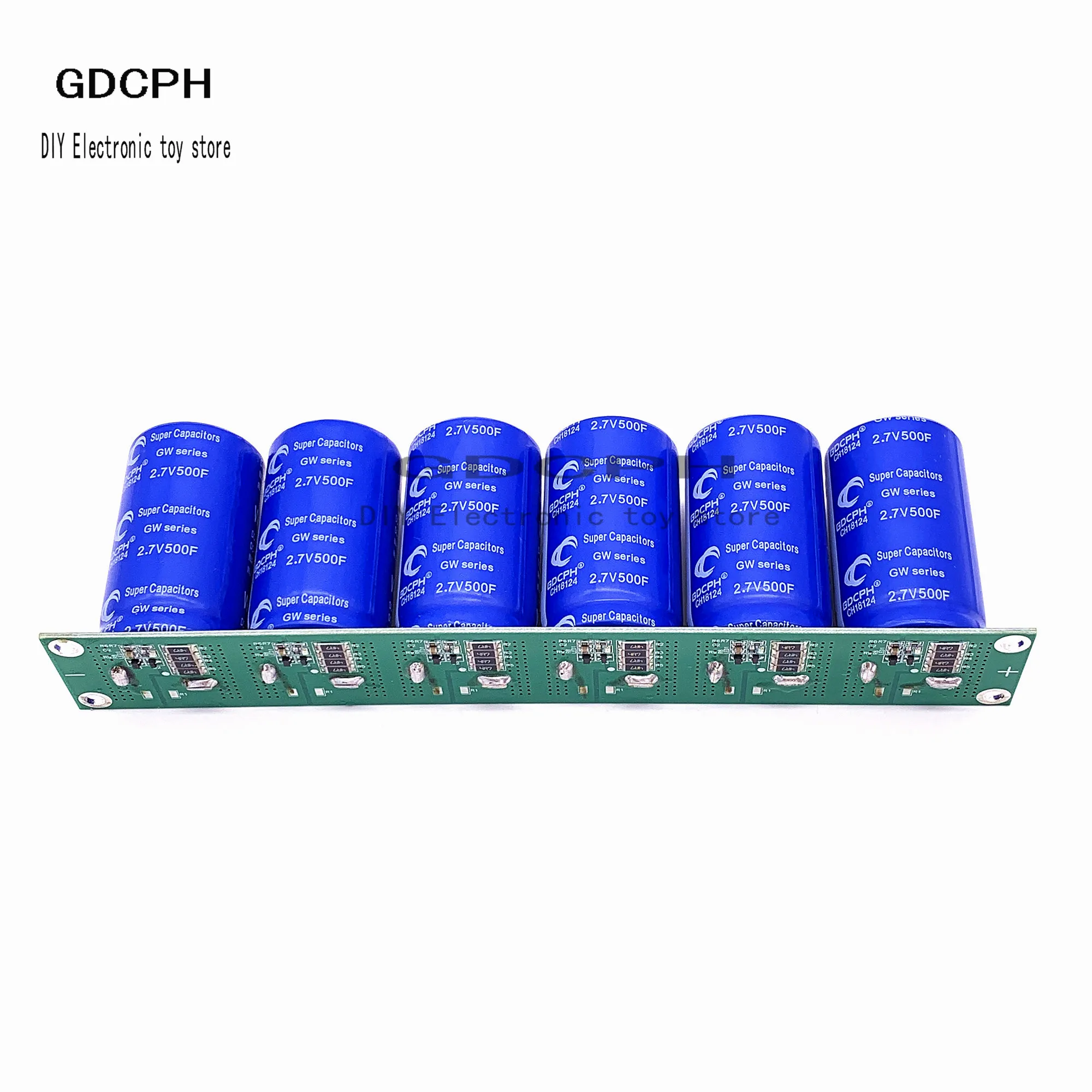 Supercapacitor 16V83F car rectifier module 2.7v 500f car audio capacitor
Supercapacitor 16V83F car rectifier module 2.7v 500f car audio capacitor